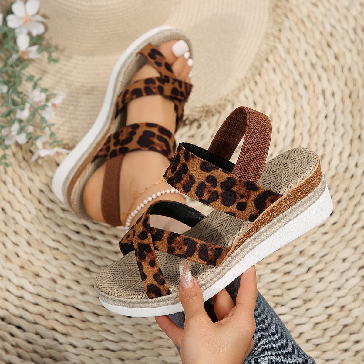 👍Last Day Promotion 70% OFF –2024 🌹 Platform Wedge Orthopedics Sandals