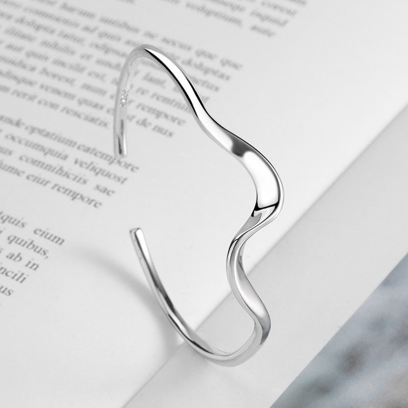Minimalistic Bangle Bracelet, Bohemian Bracelet For Women