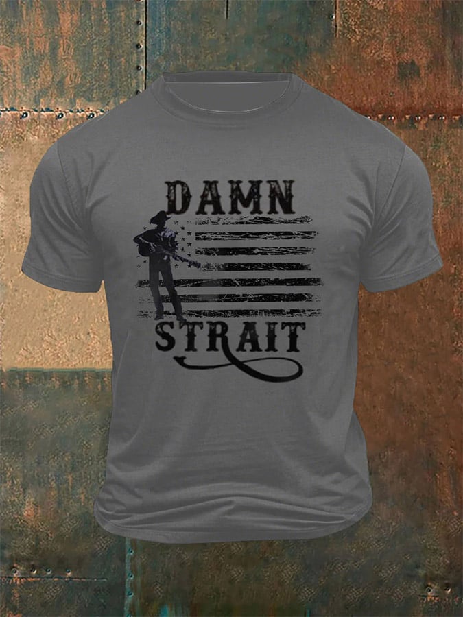 ๐๐Join us in praying for Texas.๐Men's Damn Strait Country Music Fan T-shirt