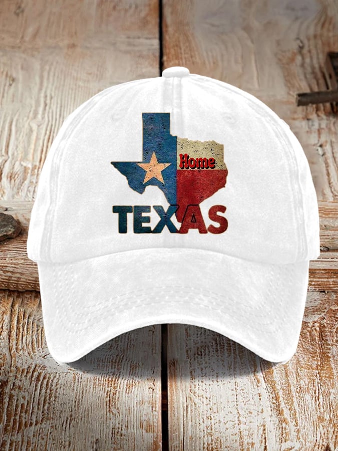 🙏💔Join us in praying for Texas.🙏Unisex casual retro Texas My Home washed cotton hat