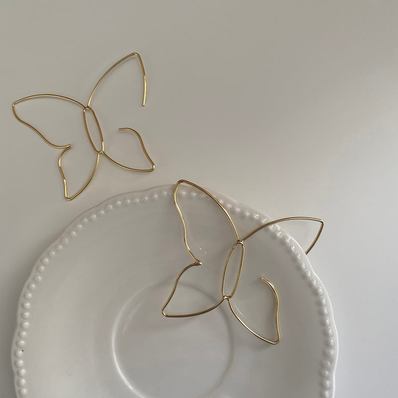 Hollow Butterfly Earrings