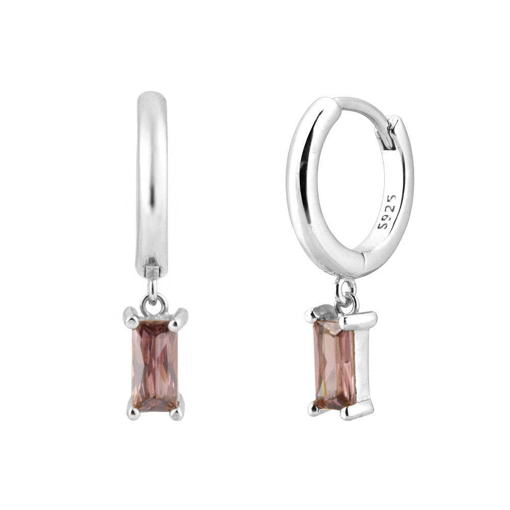 Gemstone Dainty Huggies