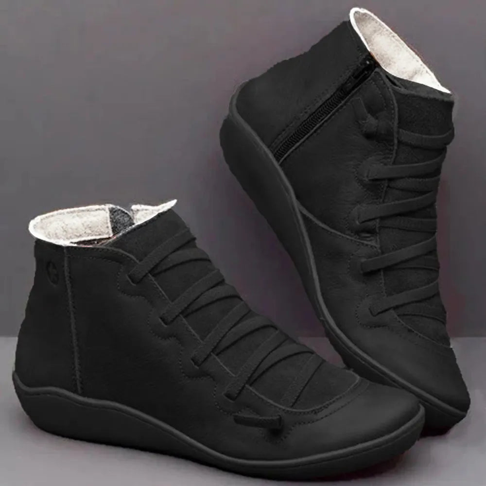 Comfortable Handmade Leather Foot Support Boots