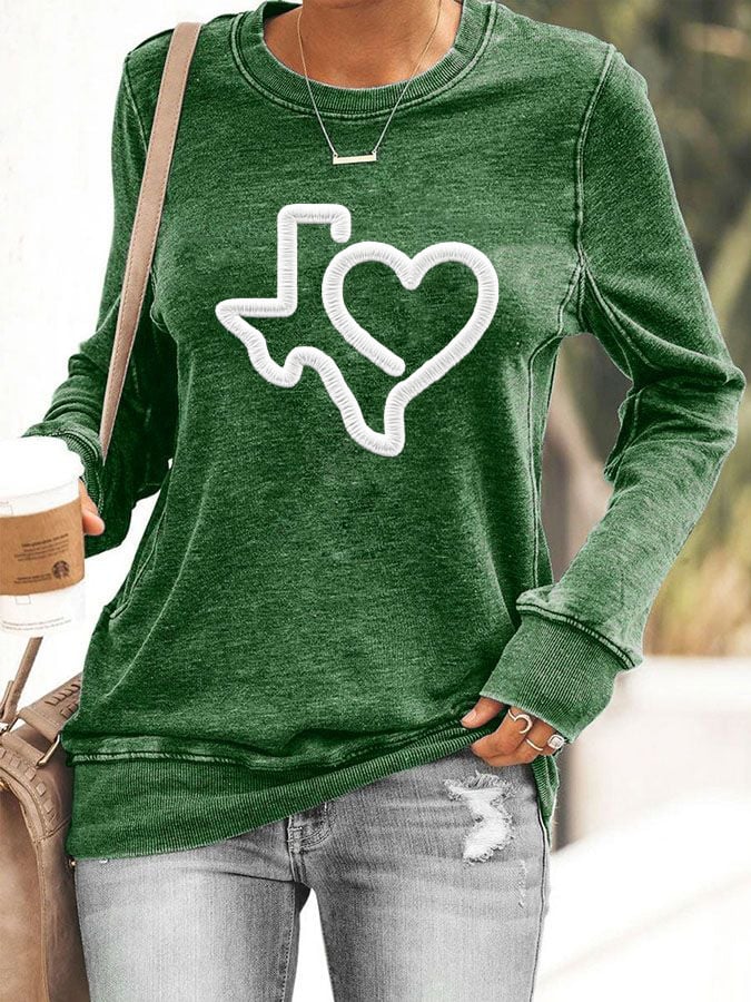 🙏💔Join us in praying for Texas.🙏Women's Texas Strong Crew Neck T-Shirt
