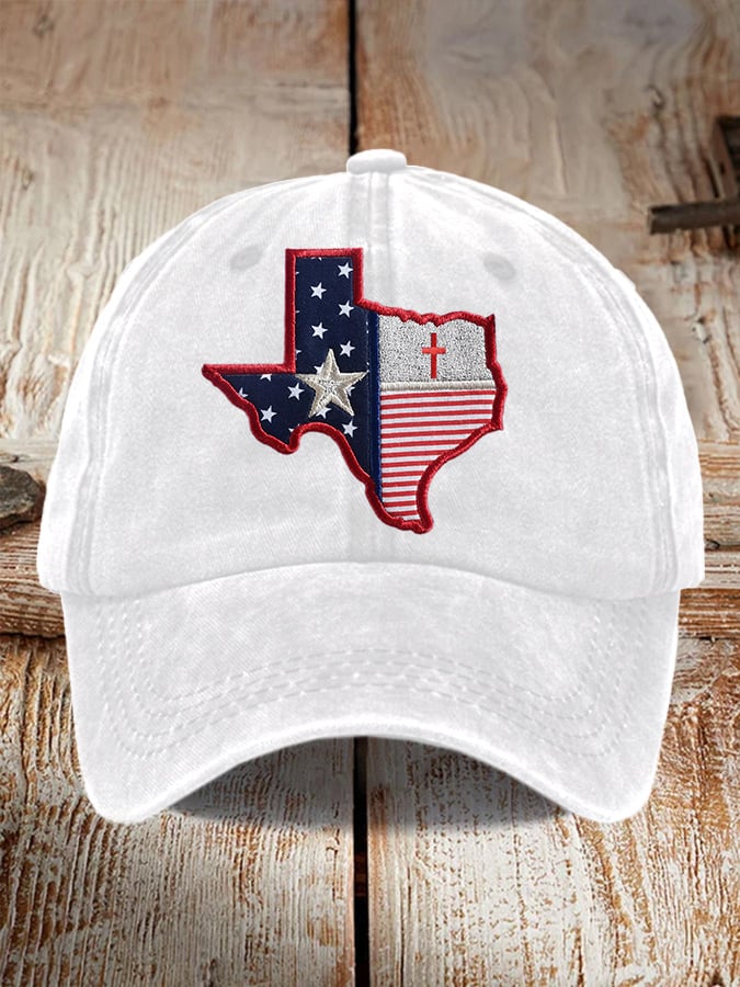 🙏💔Join us in praying for Texas.🙏Retro Texas Strong Faith Cross Print Baseball Cap