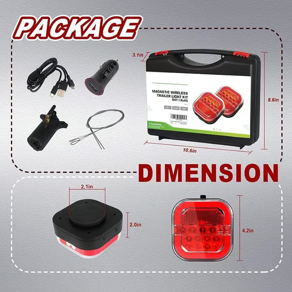 ✨Wireless Trailer Lights