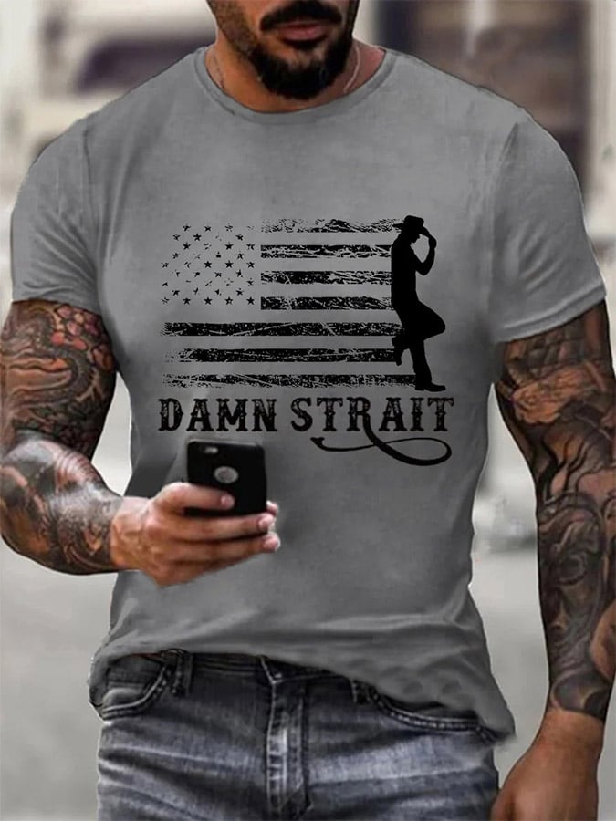๐๐Join us in praying for Texas.๐Men's Damn Strait Country Music Fan T-shirt