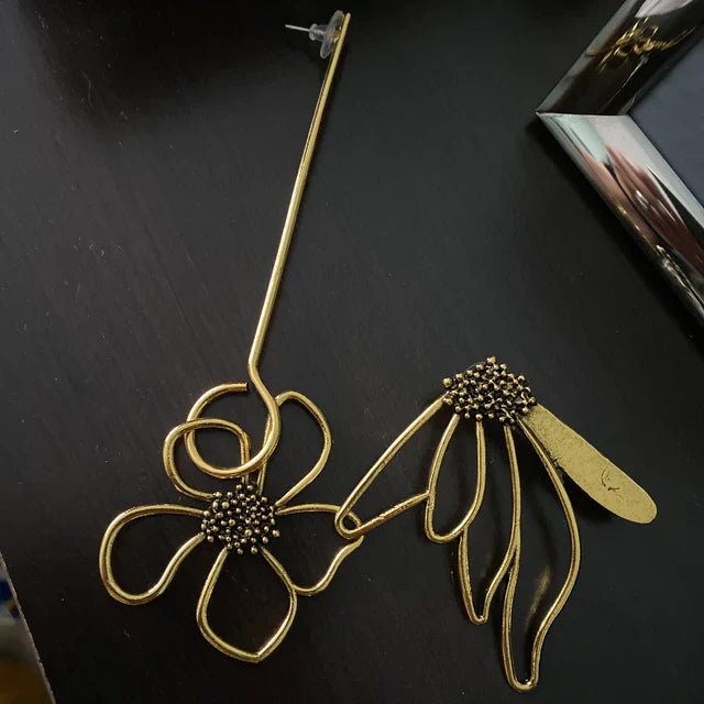 Asymmetric Butterfly Earrings
