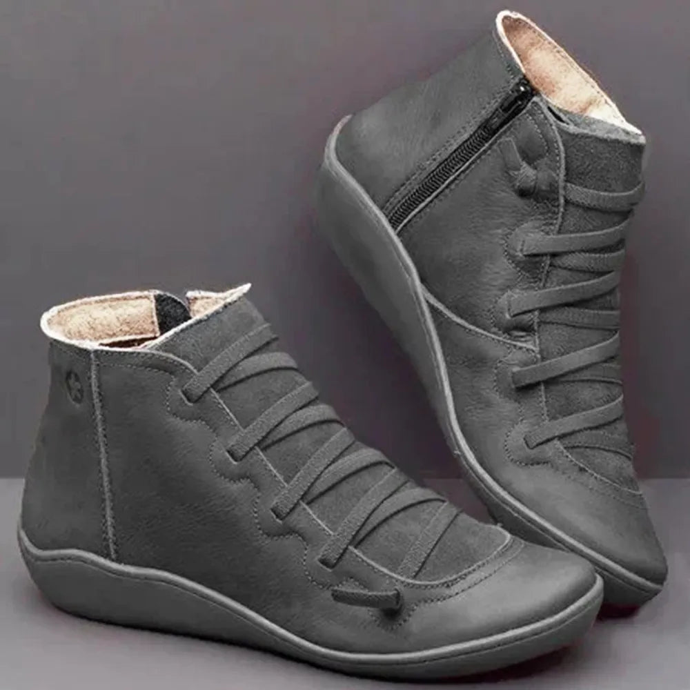 Comfortable Handmade Leather Foot Support Boots