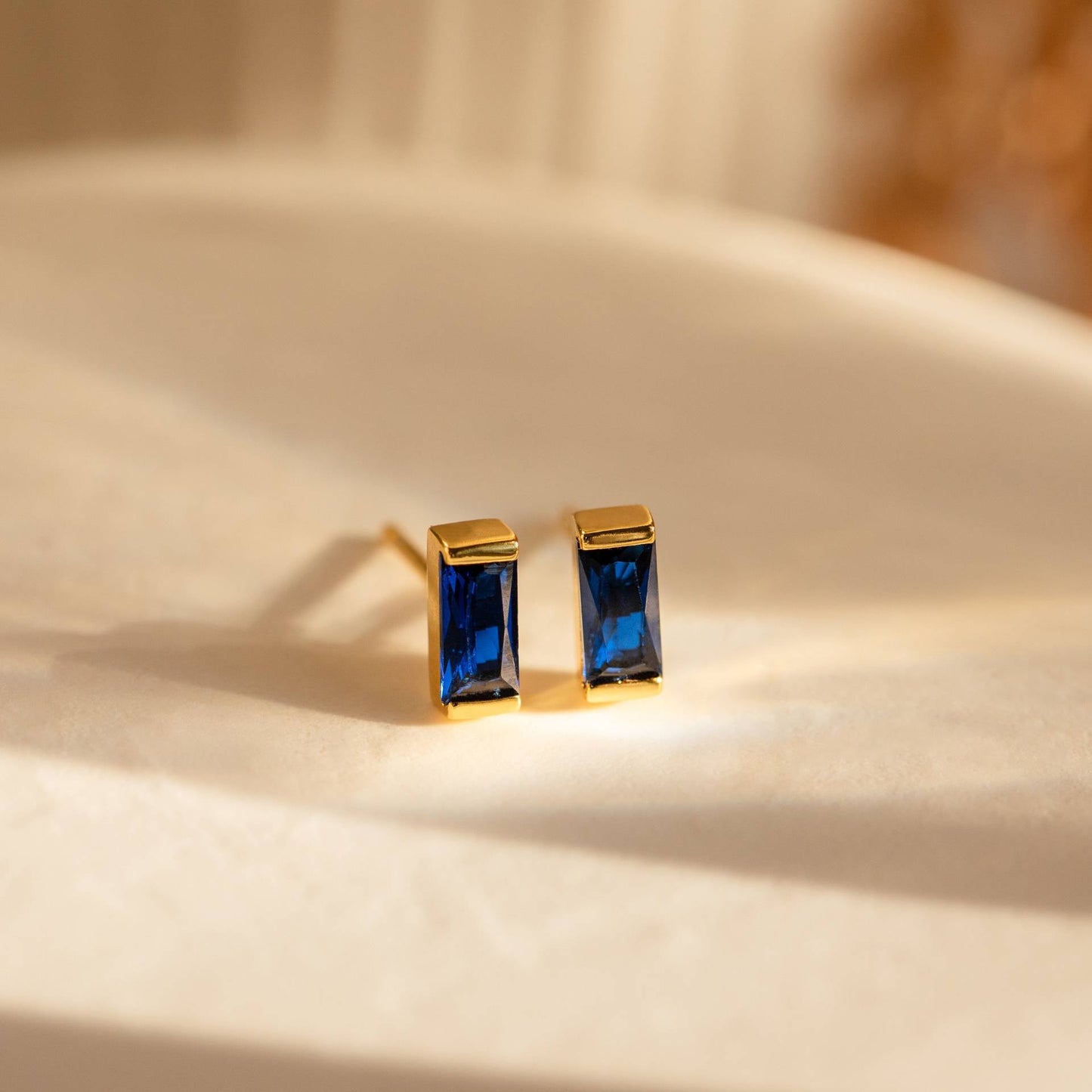 Birthstone Minimalist Earrings