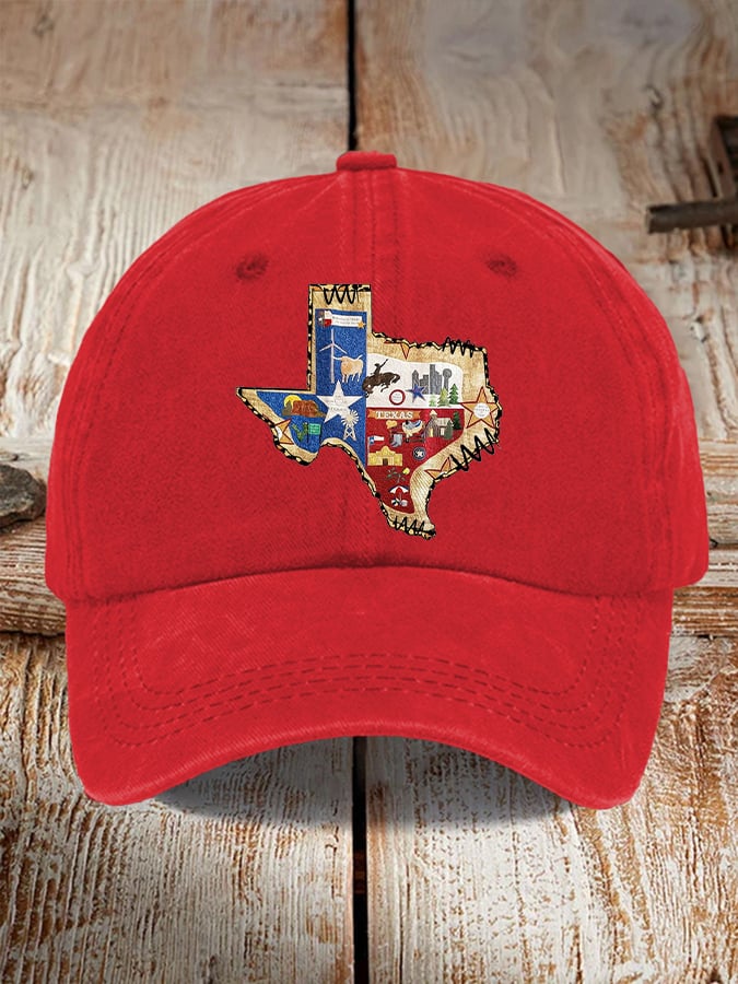 🙏💔Join us in praying for Texas.🙏Retro Texas Strong Print Baseball Cap