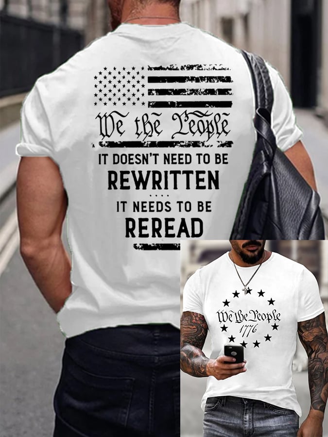Men's We The People Printed T-Shirt