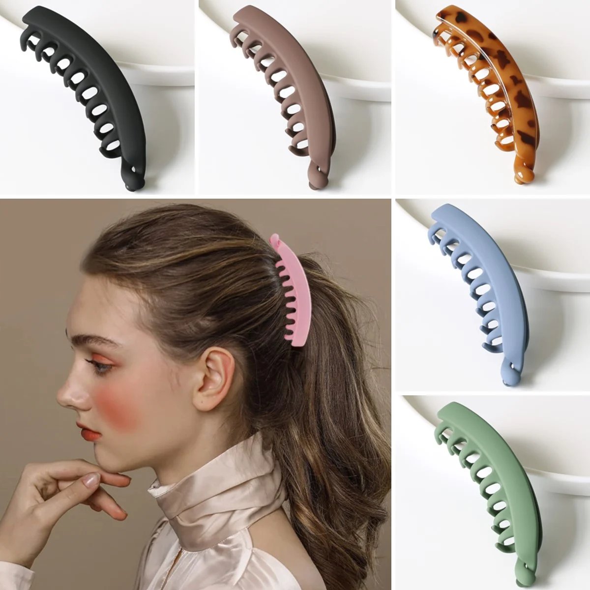 š„Large Banana Hair Clips