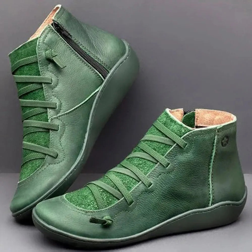 Comfortable Handmade Leather Foot Support Boots