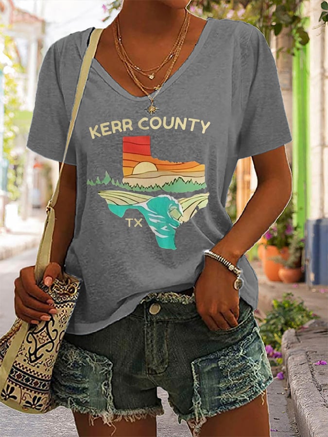 Women's Texas Strong Print T-shirt