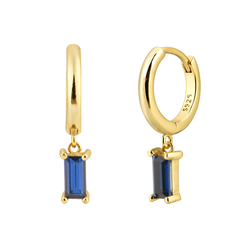 Gemstone Dainty Huggies