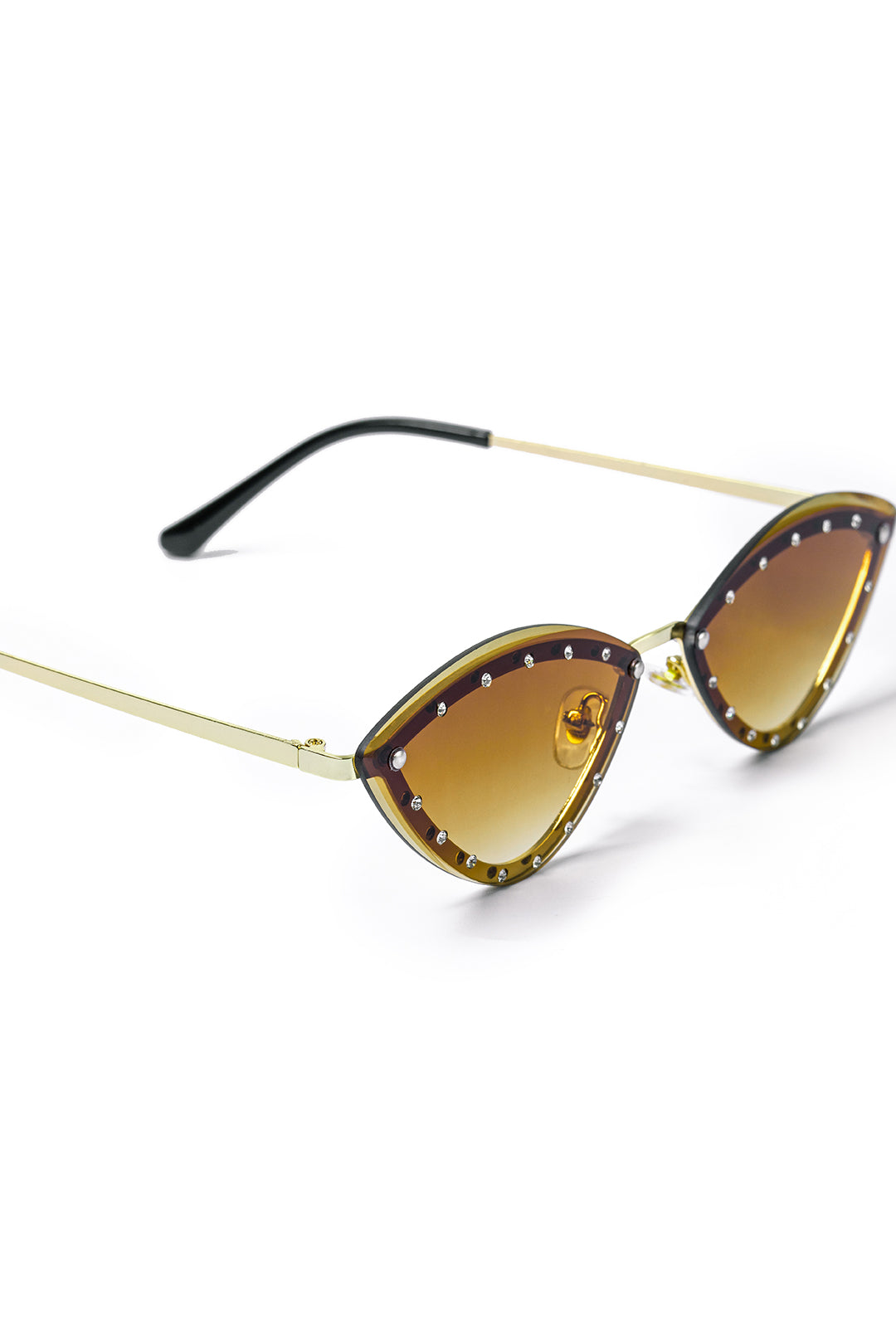 Diamond Cat Eye Sunglasses