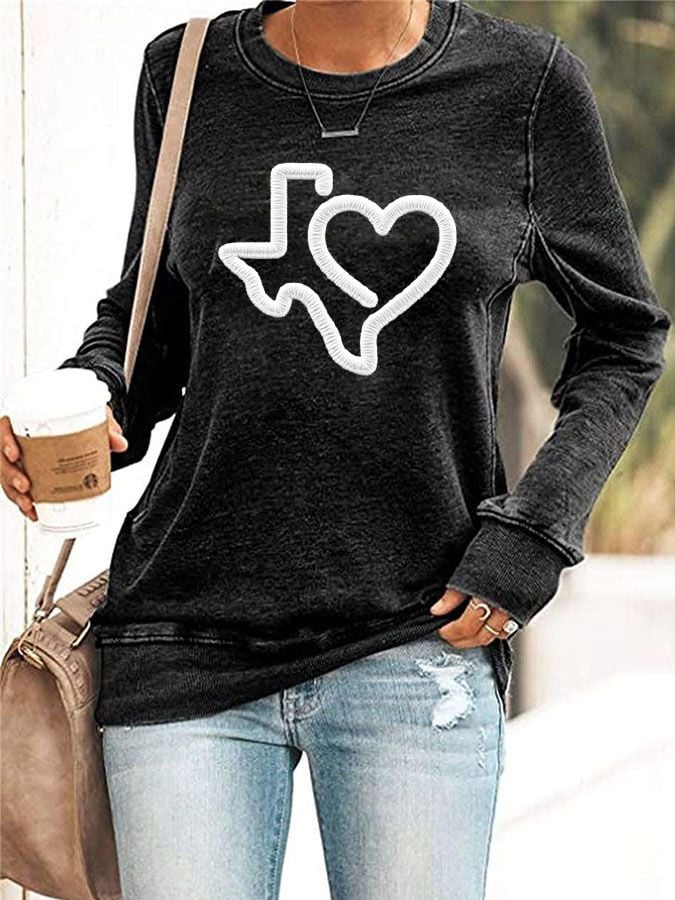 🙏💔Join us in praying for Texas.🙏Women's Texas Strong Crew Neck T-Shirt