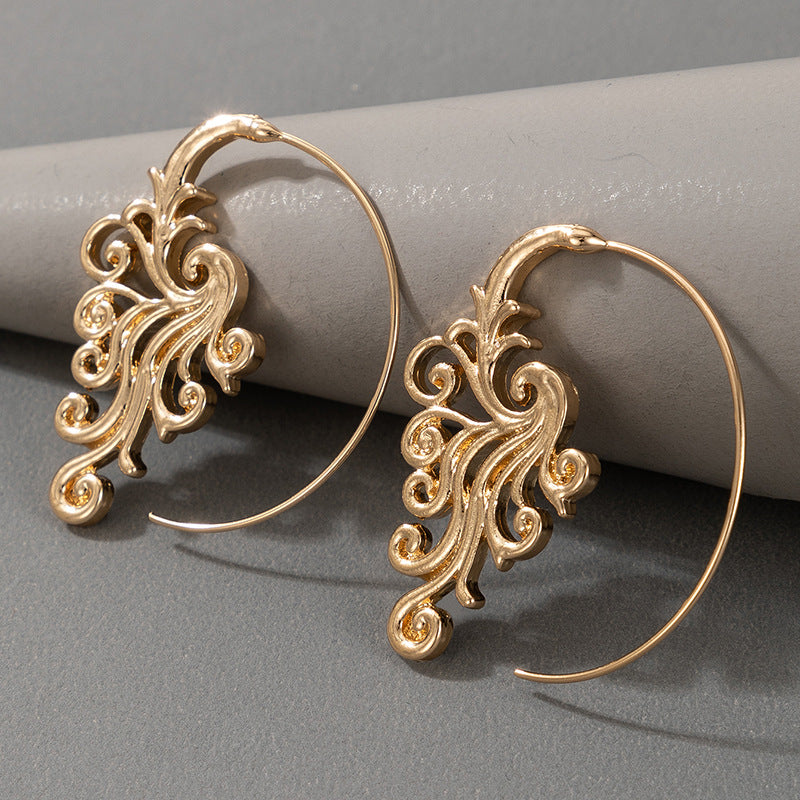 Vintage Spiral Earrings