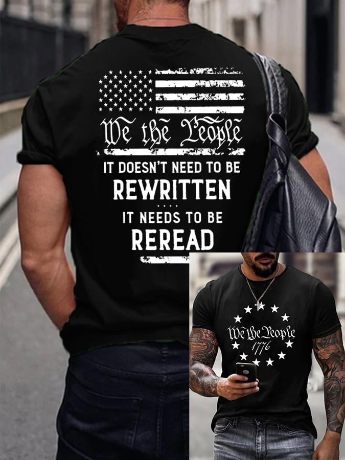 Men's We The People Printed T-Shirt