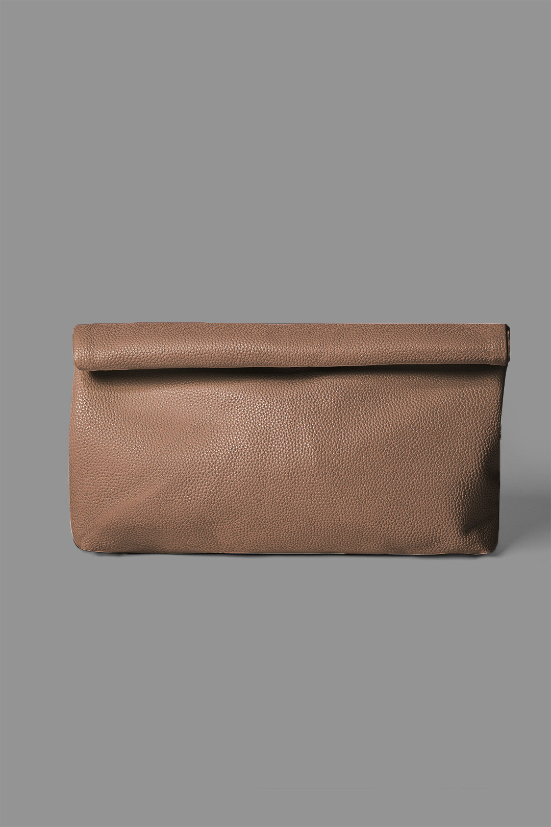 Faux Leather Clutch Bag