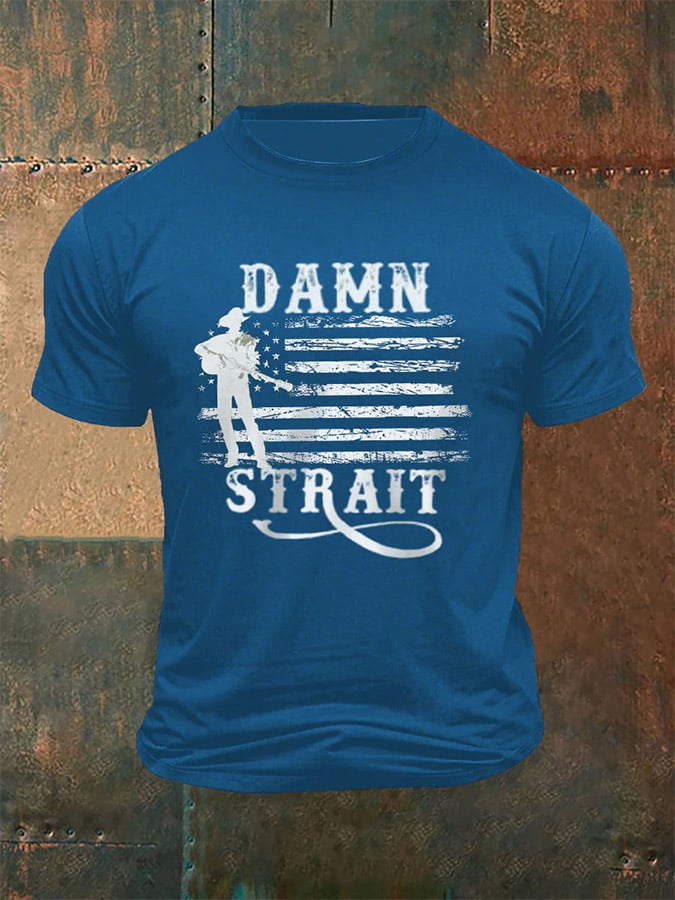 ๐๐Join us in praying for Texas.๐Men's Damn Strait Country Music Fan T-shirt