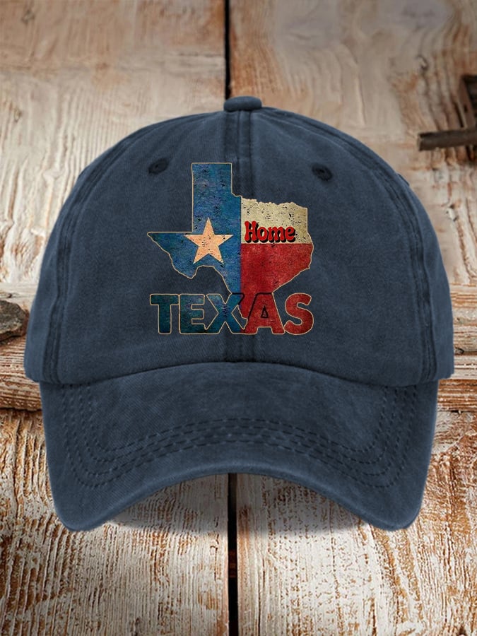 🙏💔Join us in praying for Texas.🙏Unisex casual retro Texas My Home washed cotton hat