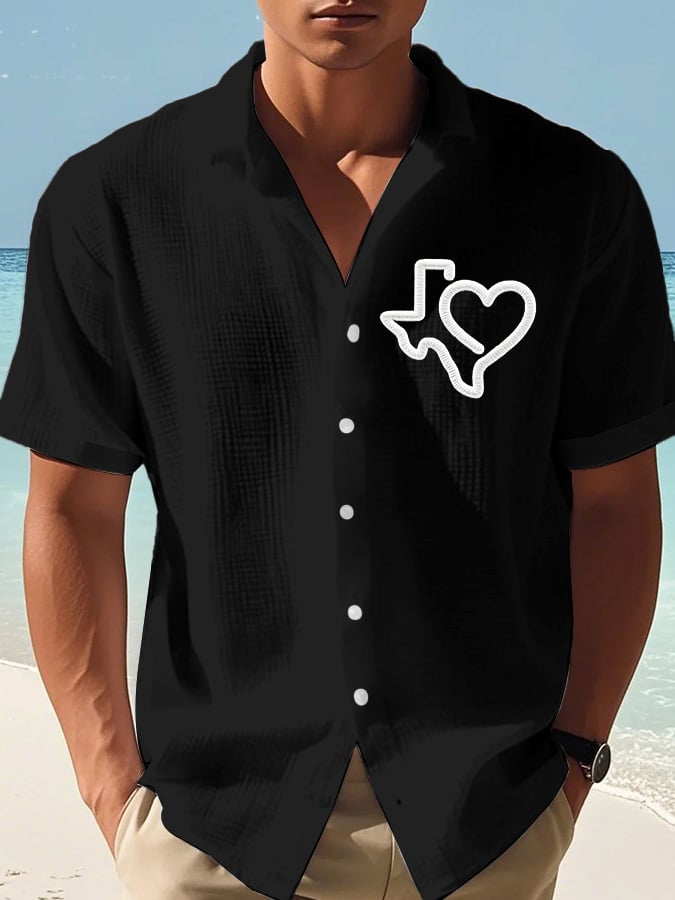 ๐๐Join us in praying for Texas.๐Men's Texas Strong Waffle Casual Shirt