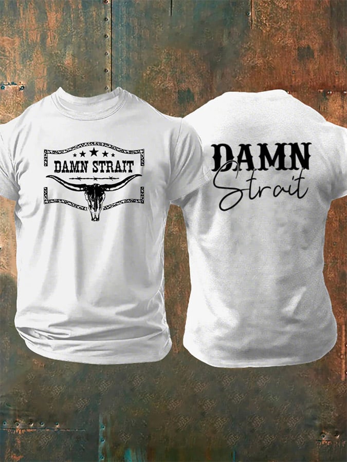 ๐๐Join us in praying for Texas.๐Men's Damn Strait Country Music Fan T-shirt