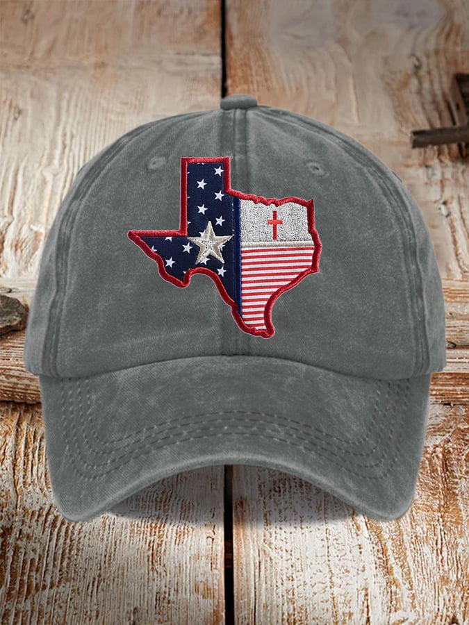 🙏💔Join us in praying for Texas.🙏Retro Texas Strong Faith Cross Print Baseball Cap