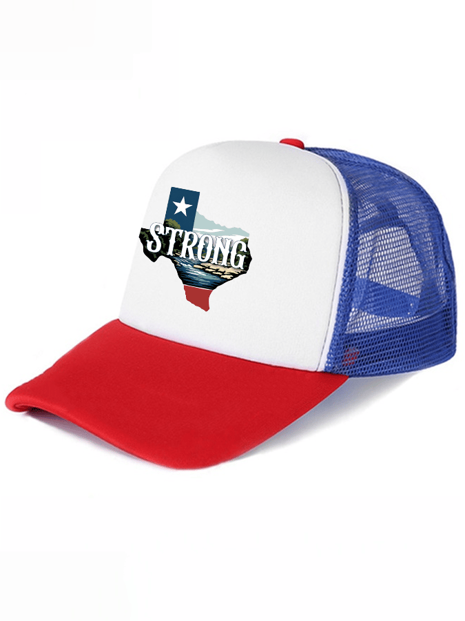 🙏💔Join us in praying for Texas.🙏Unisex Texas Strong Print Casual Hat