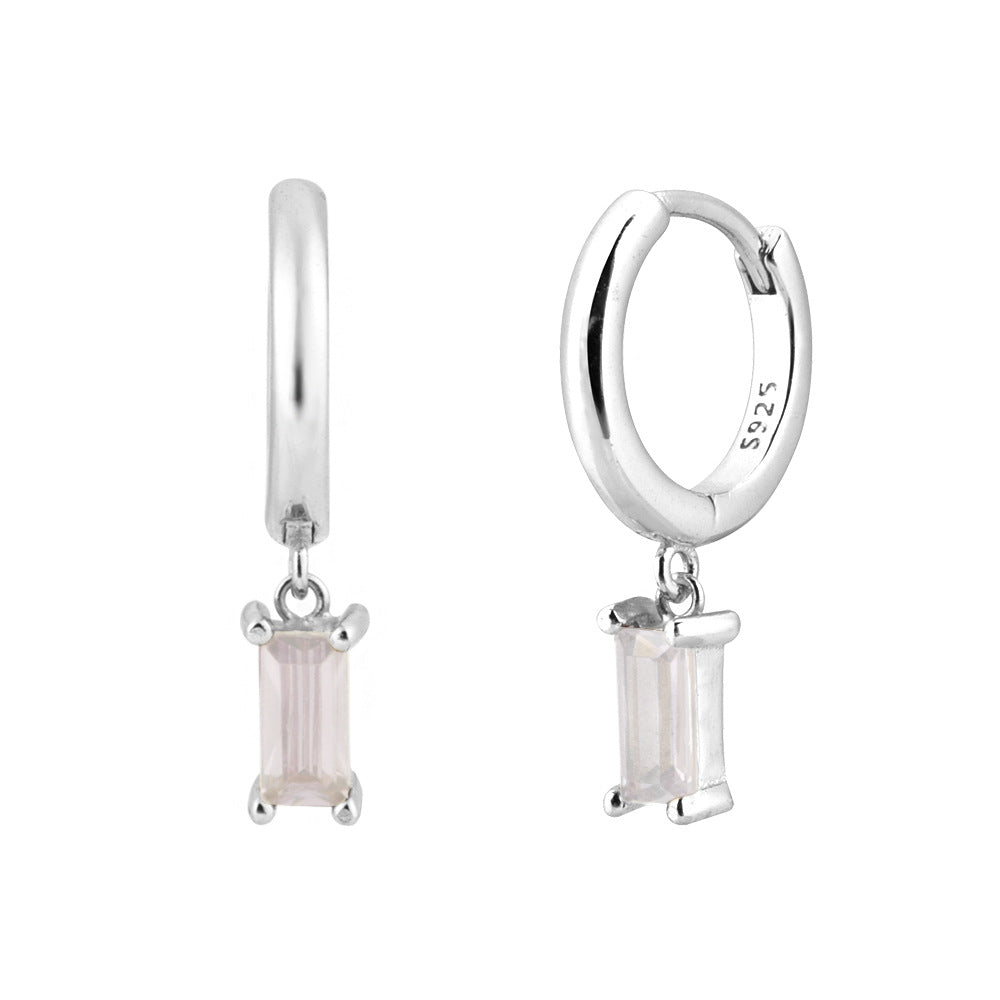 Gemstone Dainty Huggies