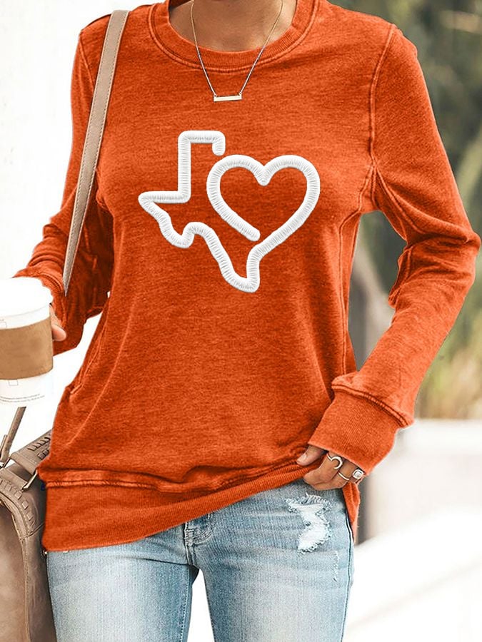 🙏💔Join us in praying for Texas.🙏Women's Texas Strong Crew Neck T-Shirt