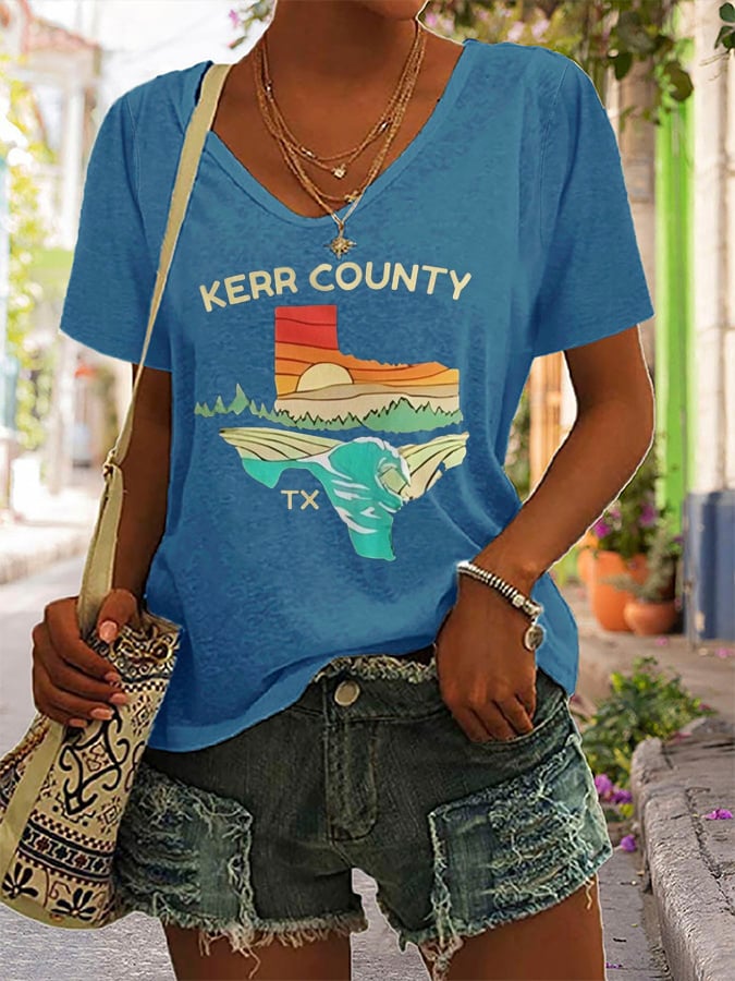 Women's Texas Strong Print T-shirt