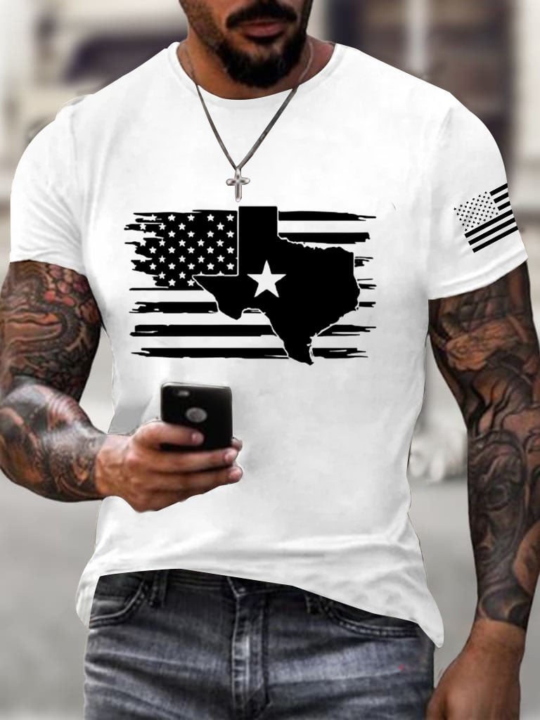 ๐๐Join us in praying for Texas.๐Men'S Texas Flag printed T-Shirt