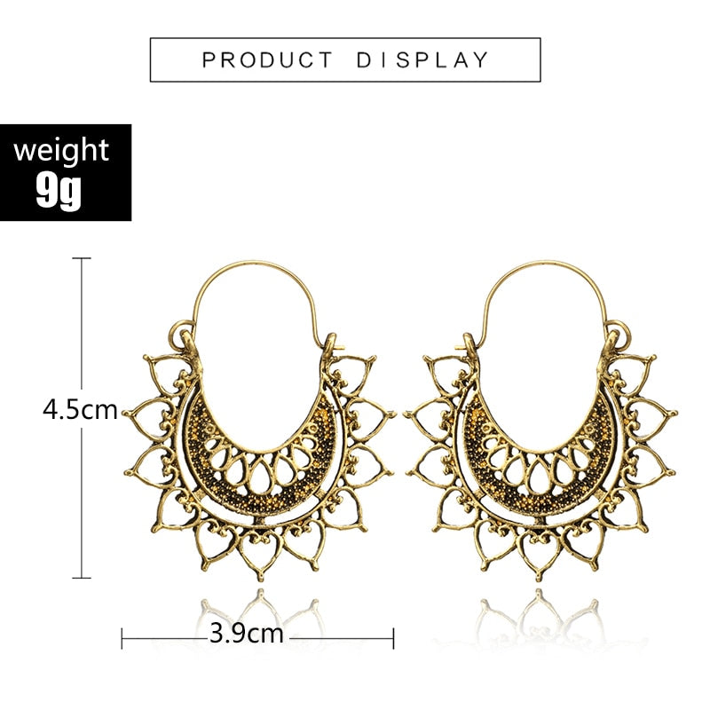 Mandala Boho Earrings