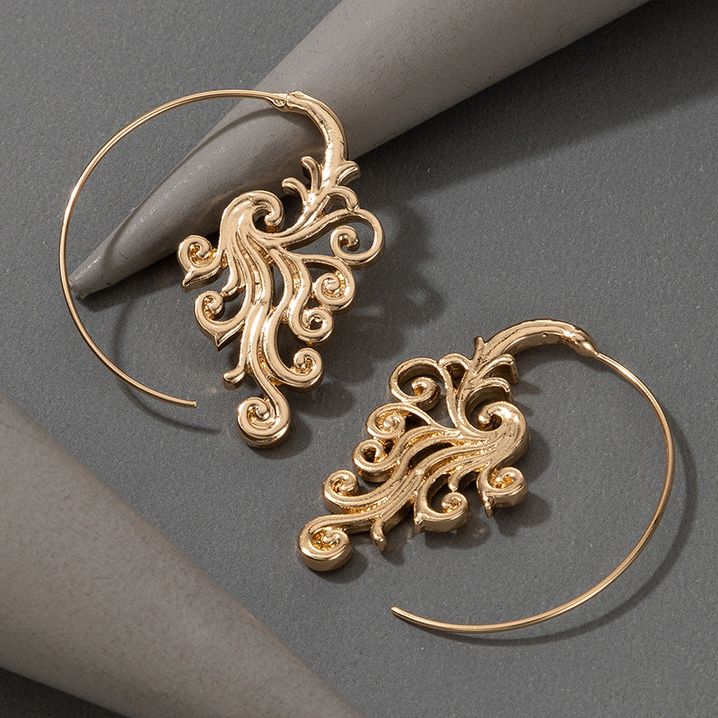 Vintage Spiral Earrings