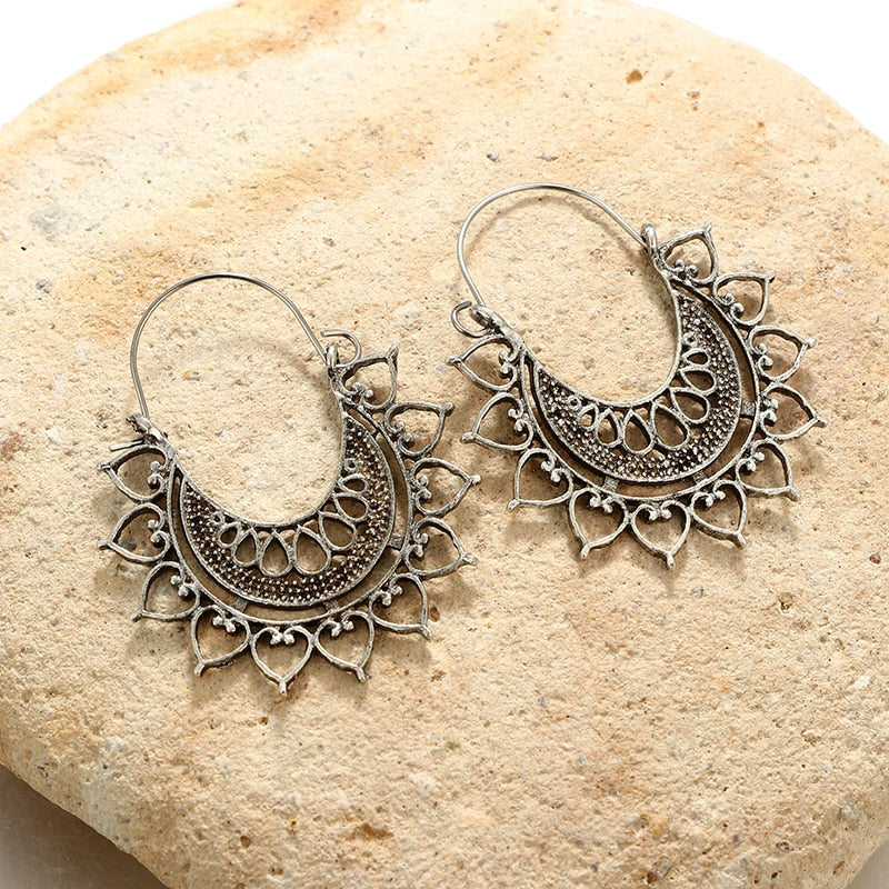 Mandala Boho Earrings