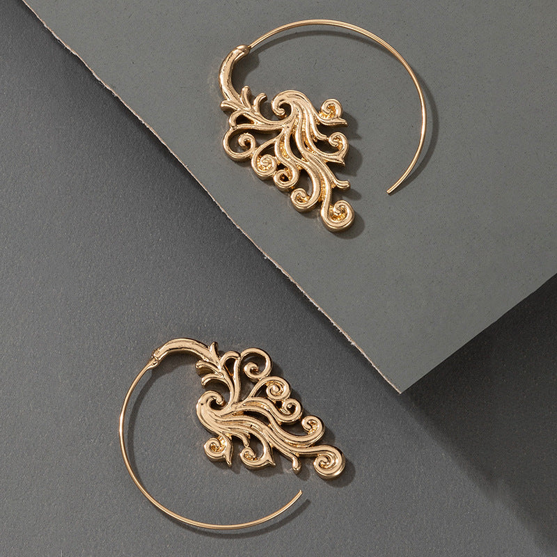 Vintage Spiral Earrings