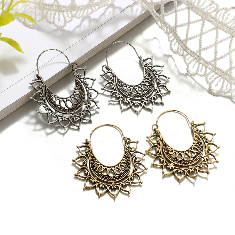 Mandala Boho Earrings
