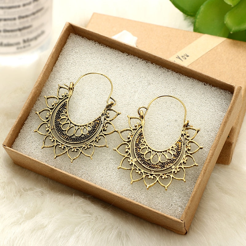 Mandala Boho Earrings