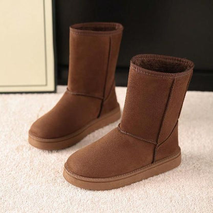 Winter Faux-Fur Lining Mid-Calf Snow Boots