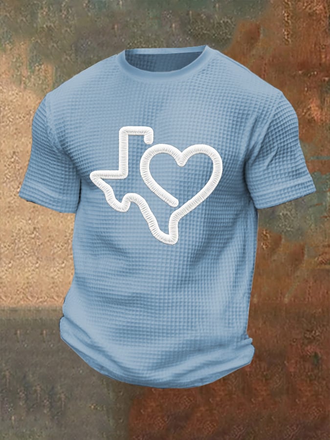 🙏💔Join us in praying for Texas.🙏Men's Texas Strong Waffle T-Shirt
