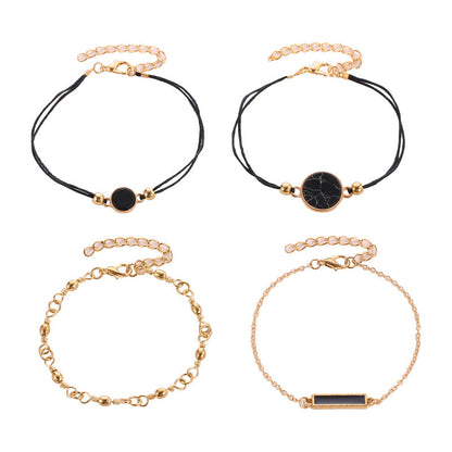 Set of 4 Chain Bracelets, Boho Bracelet