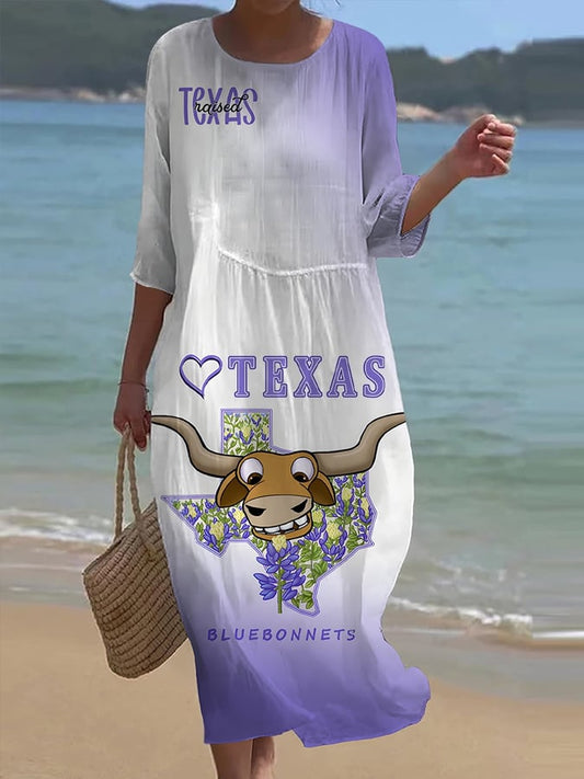 🙏💔Join us in praying for Texas.🙏Women's Texas Strong Casual Loose Dress