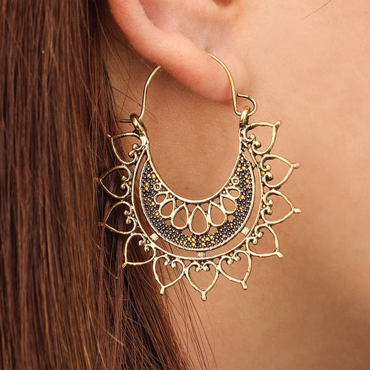 Mandala Boho Earrings