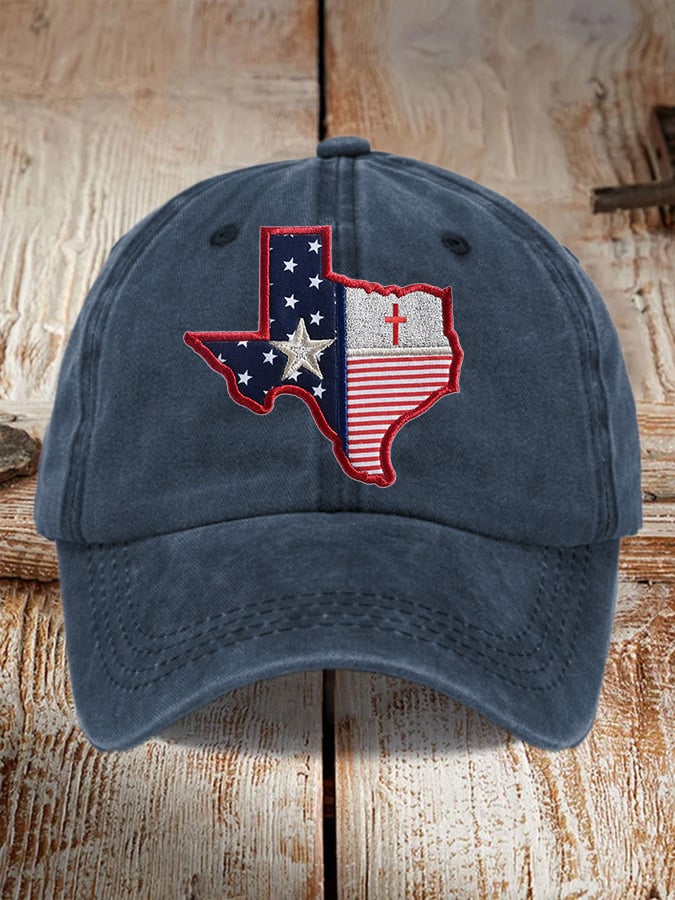 🙏💔Join us in praying for Texas.🙏Retro Texas Strong Faith Cross Print Baseball Cap