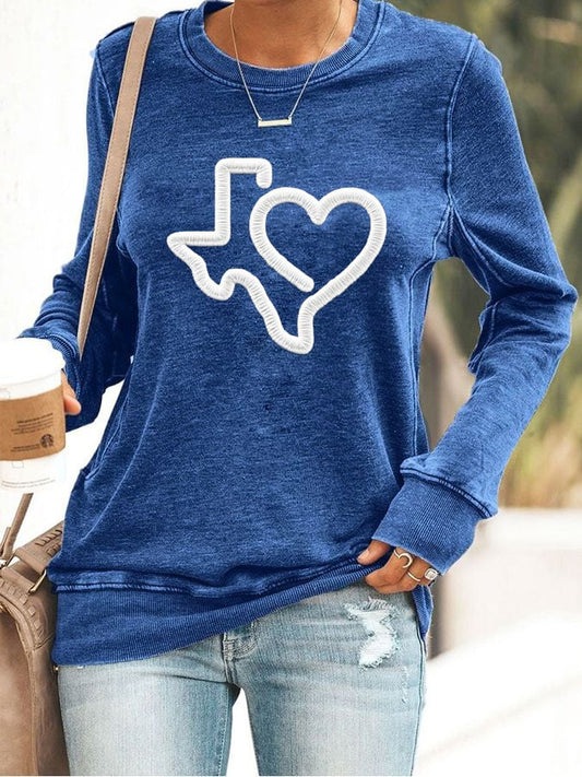 🙏💔Join us in praying for Texas.🙏Women's Texas Strong Crew Neck T-Shirt