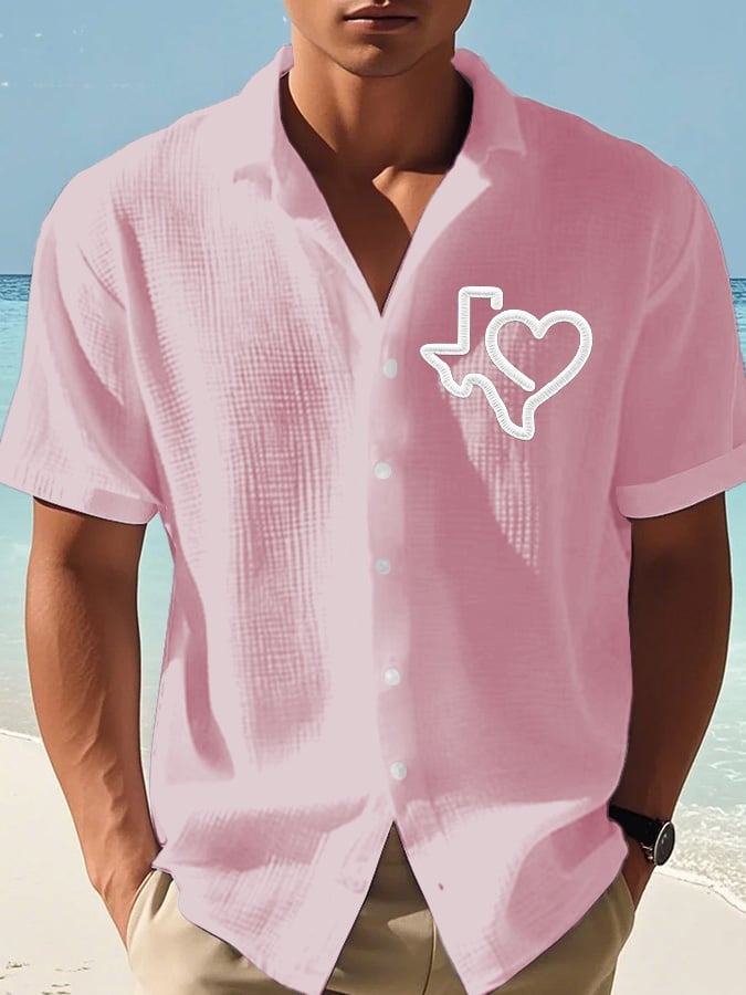 🙏💔Join us in praying for Texas.🙏Men's Texas Strong Waffle Casual Shirt