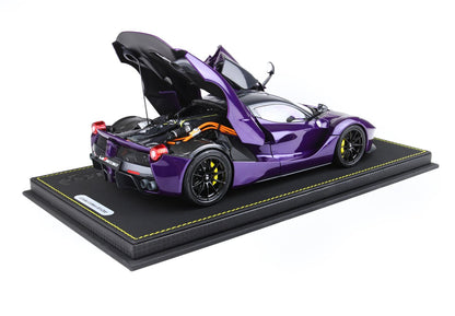 PRE ORDER BBR La Ferrari 1:18 scale Diecast Purple Dubai Viloa Vio